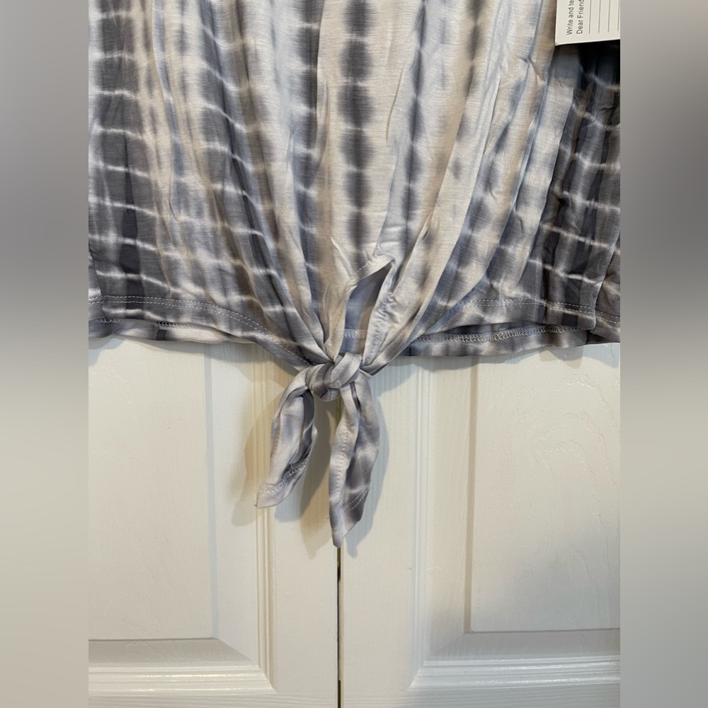 Onque Casual 3/4 Sleeve Tie Dye Top - Picture 4 of 6